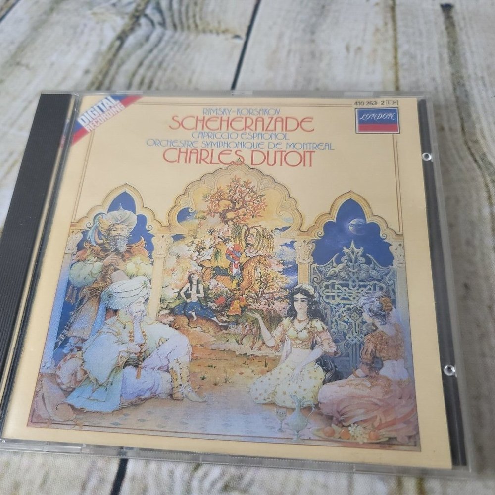 Rimsky Korsakov Scheherazade Charles Dutoit  De Montreal 1984 German  Audio CD